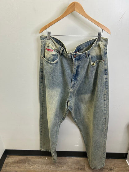 Preowned Gv Gallery Washed Baggy Denim SzXL