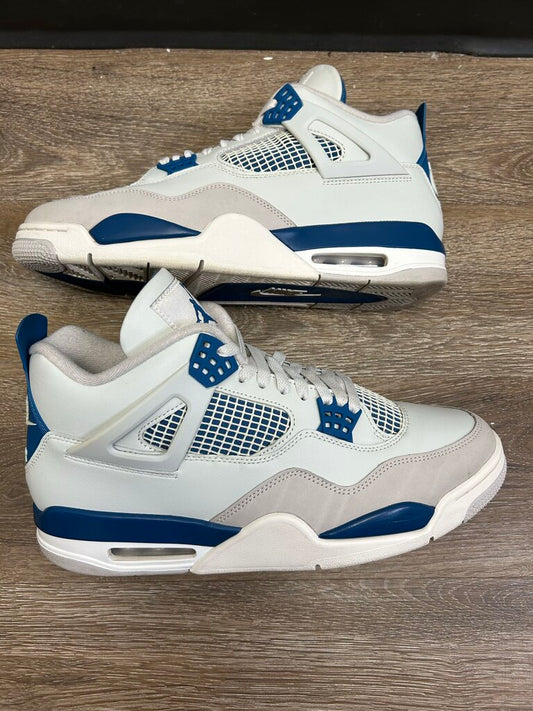 Preowned Jordan 4 Military Blue Size 12