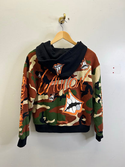 Preowned Chrome Hearts Matty Camo Zip Size Small