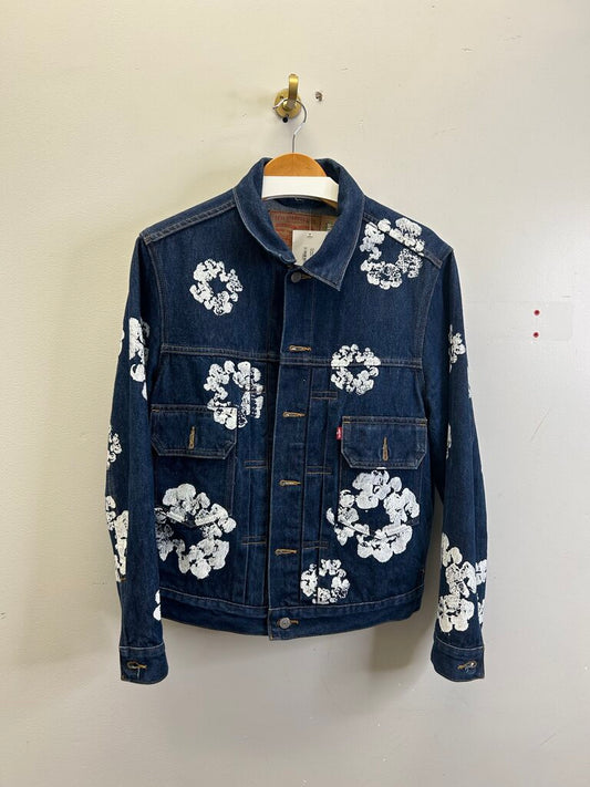 Preowned Denim Tears Raw Wreath Jacket Size Small
