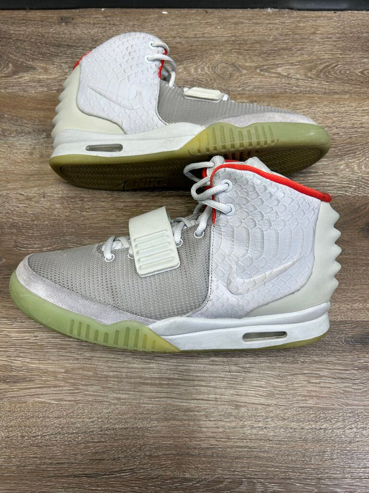 Preowned Nike Yeezy 2 Platinum size 12