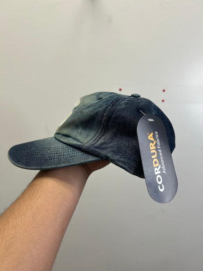 New Supreme Denim S Logo Cap Bleached Blue