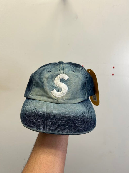 New Supreme S Logo Blue Hat