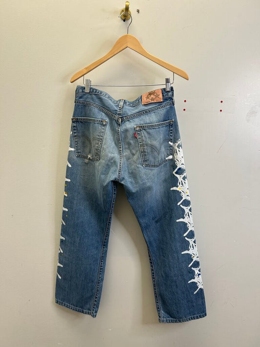 New Sp5der Light Wash Denim Sz.32