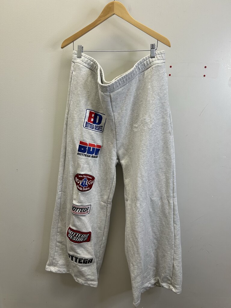 Preowned Bottega Desires Grey Sweatpants Size XXL