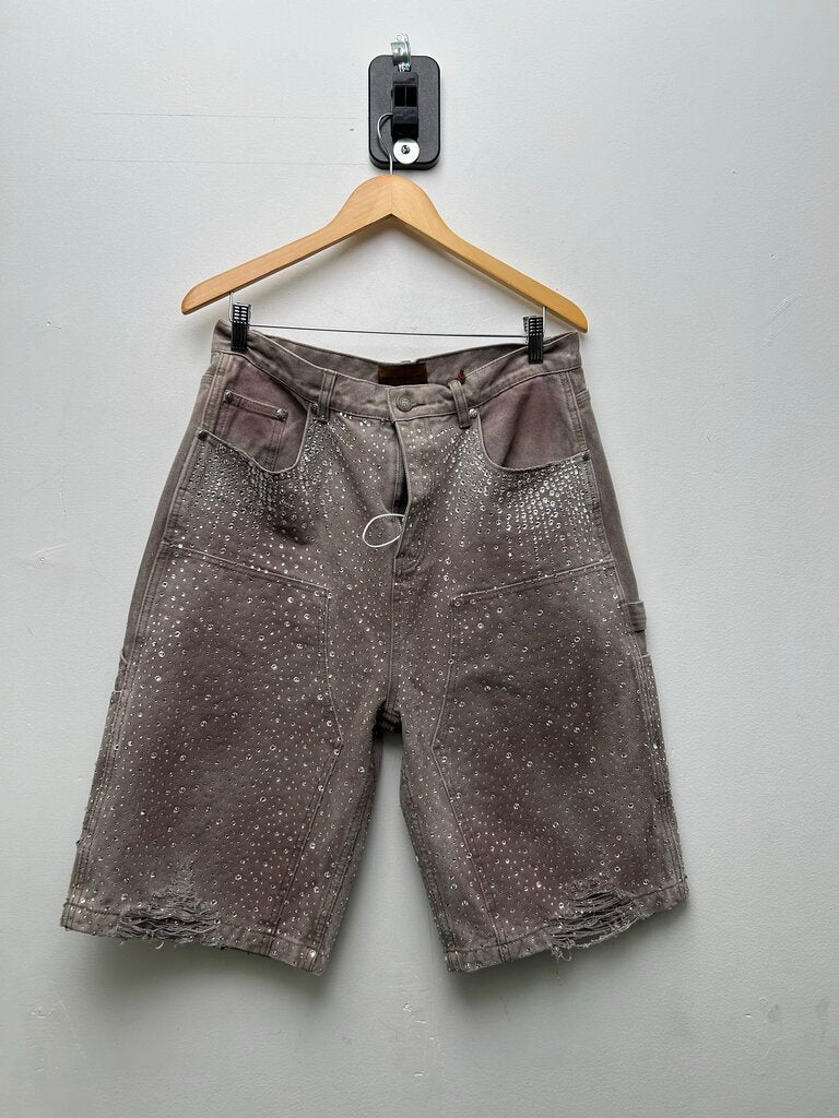 New New Birth Of Royal Child Carp Shorts Brown size M