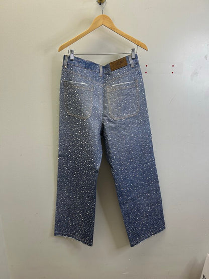 New Birth Of Royal Child Grey Carpenter Pants Size L
