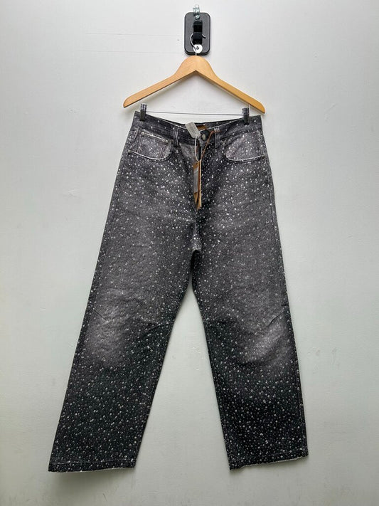 New Birth Of Royal Child Grey Carpenter Pants Size L