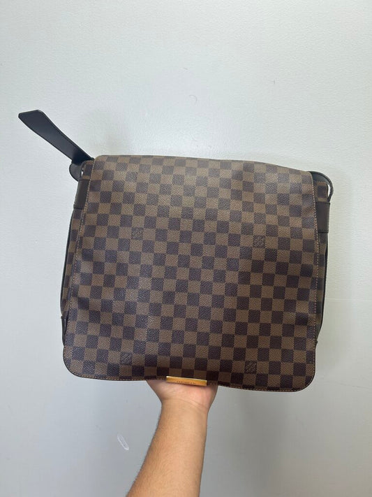 Preowned Louis Vuitton Damier Brown Messenger Bag