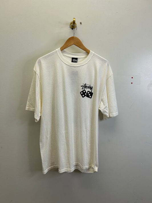 New Stussy Cream Dice Tee sz.XL