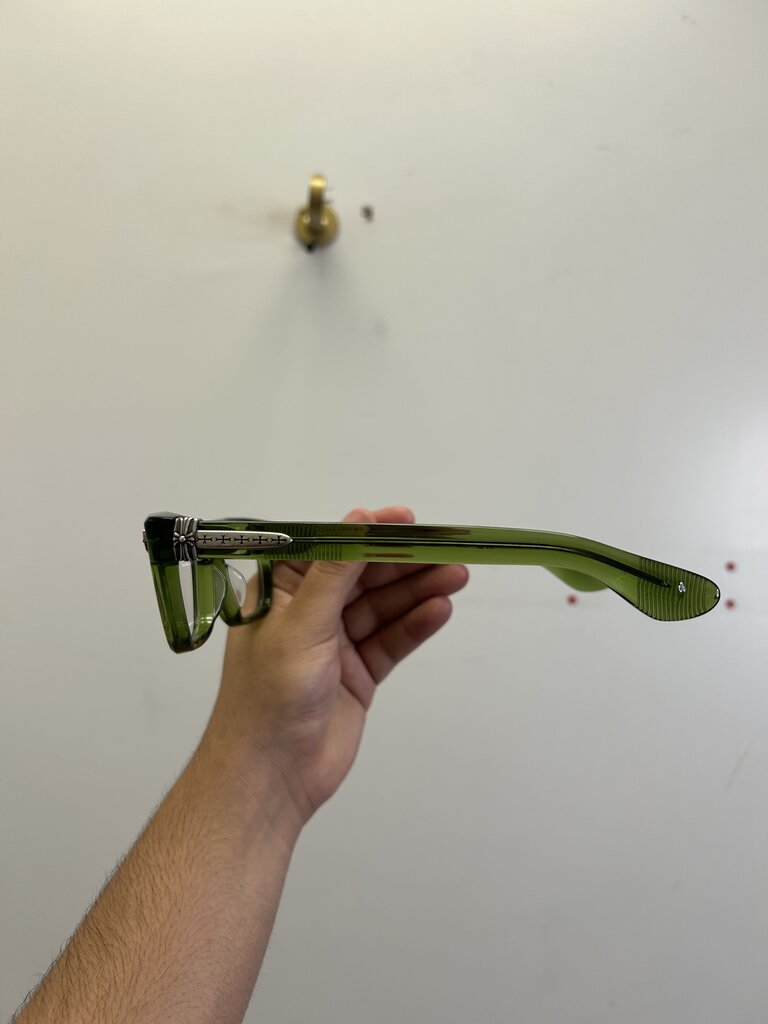 Preowned Chrome Hearts Green Pen15 Frames