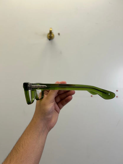 Preowned Chrome Hearts Green Pen15 Frames