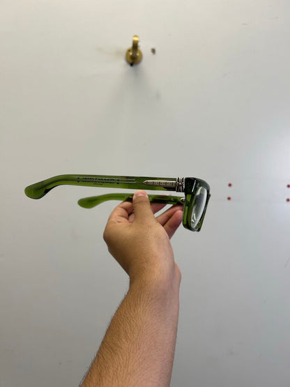 Preowned Chrome Hearts Green Pen15 Frames
