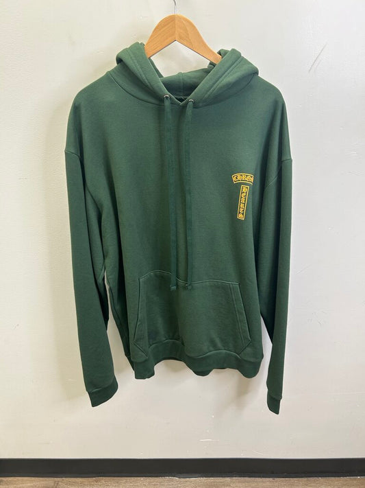 New Chrome Hearts Olive & Yellow Hoodie sz.XL