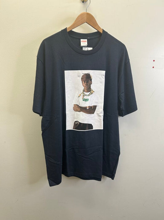 New Supreme Tyler Navy Tee Size XL