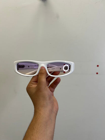 Preowned Chrome Hearts White Roller Frames