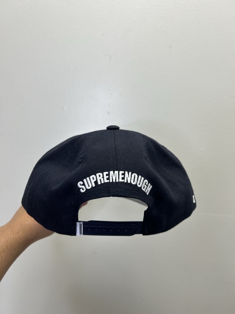 New Supreme Good Enough Navy Snapback