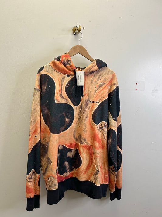 Preowned Supreme Mars Hoodie Size XL
