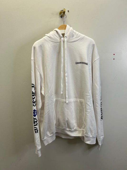New Chrome Hearts White Rolling Stones Hoodie Size XL