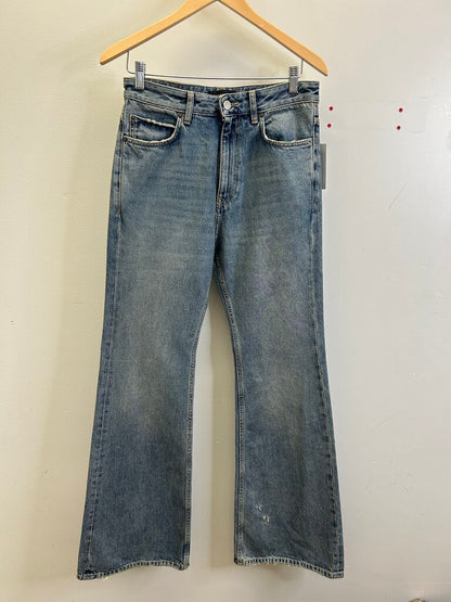 New Balenciaga Lightwash Flare Denim size 29/30