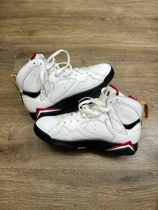 Preowned Jordan 7 Cardinal size 8.5