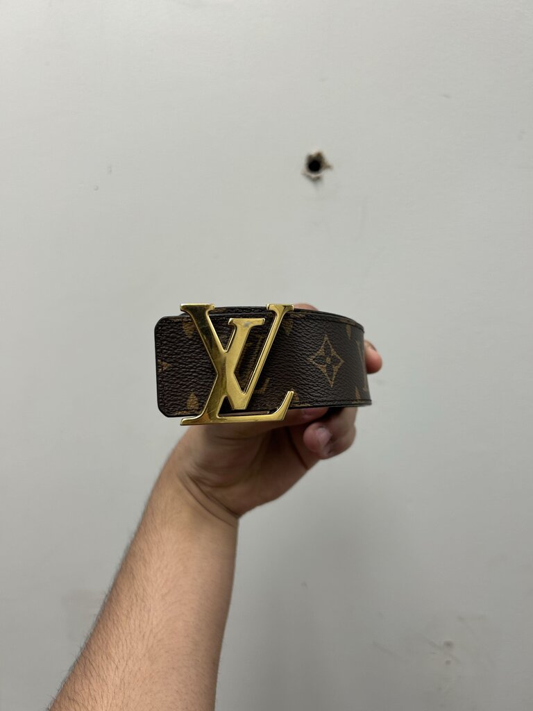 Preowned Louis Vuitton Brown Monogram Belt size 110(38-40)