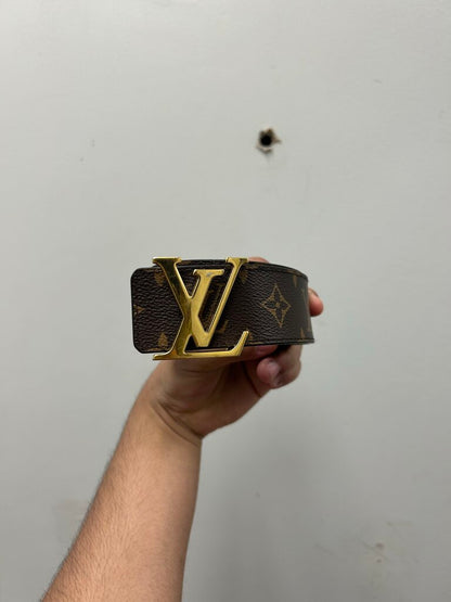 Preowned Louis Vuitton Brown Monogram Belt size 110(38-40)
