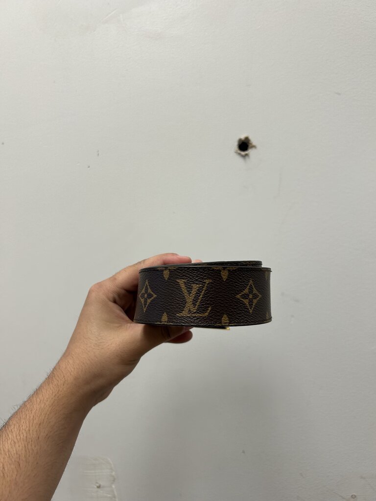 Preowned Louis Vuitton Brown Monogram Belt size 110(38-40)