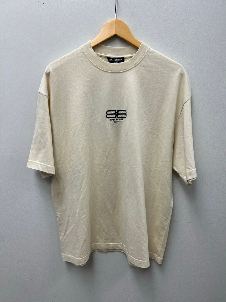 New Balenciaga Tee BB Cream Paris Sz.Small