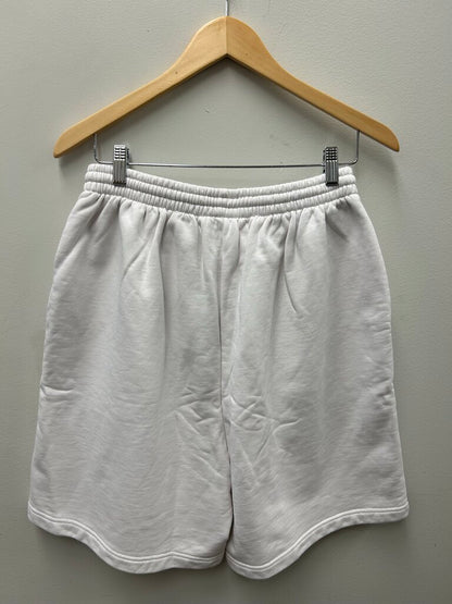 New Balenciaga White Black logo Shorts Sz.XXS
