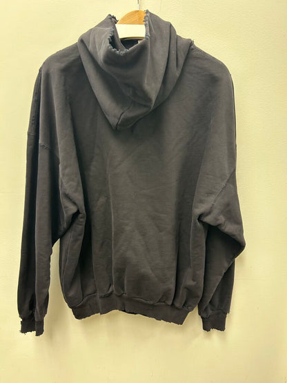 New Balenciaga Hoodie Black Valentines Day Disk Sz.XS