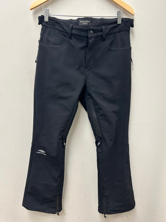 Preowned Balenciaga Black Ski Pants size 36(S/M)