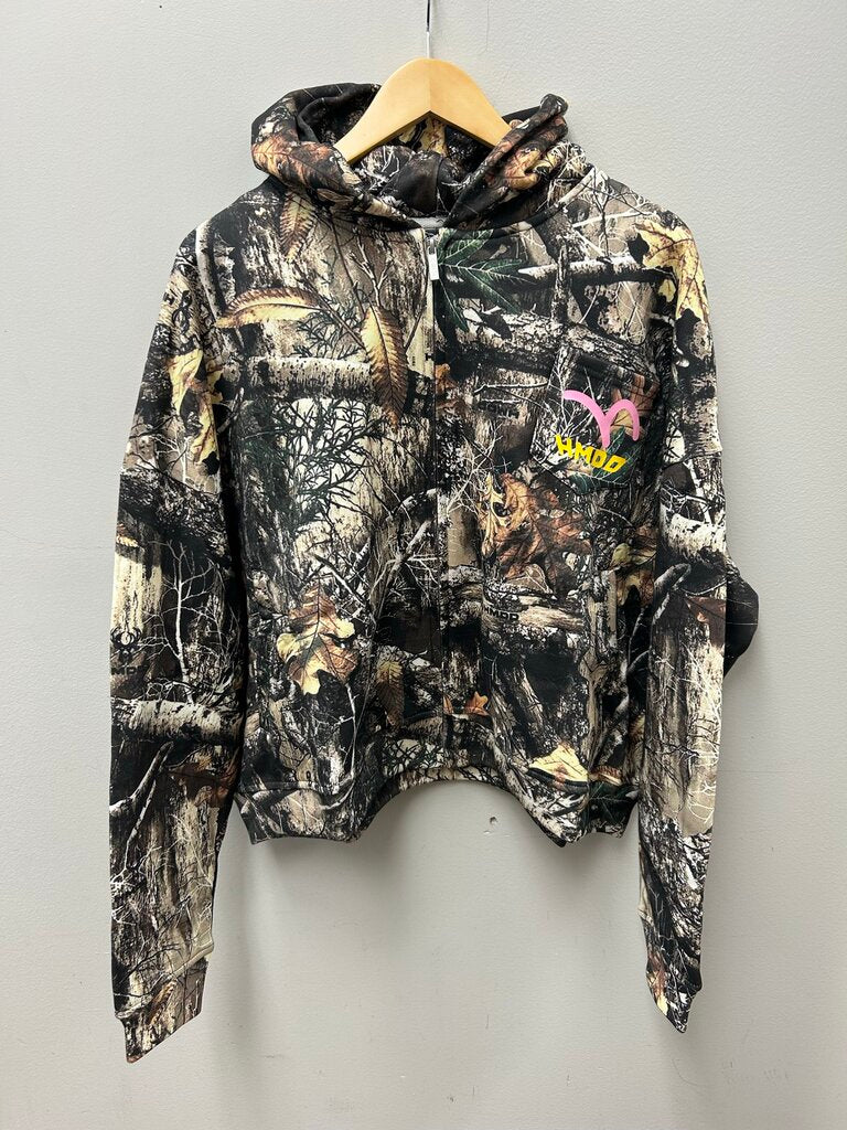New HMDD Real Tree Camo Zip Size Small