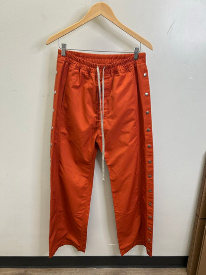 Preowned Rick Owens Orange Pusher Pants Size Small