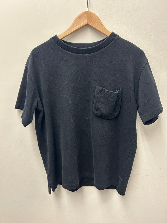Preowned Louis Vuitton Monogram Pocket Tee Size Medium
