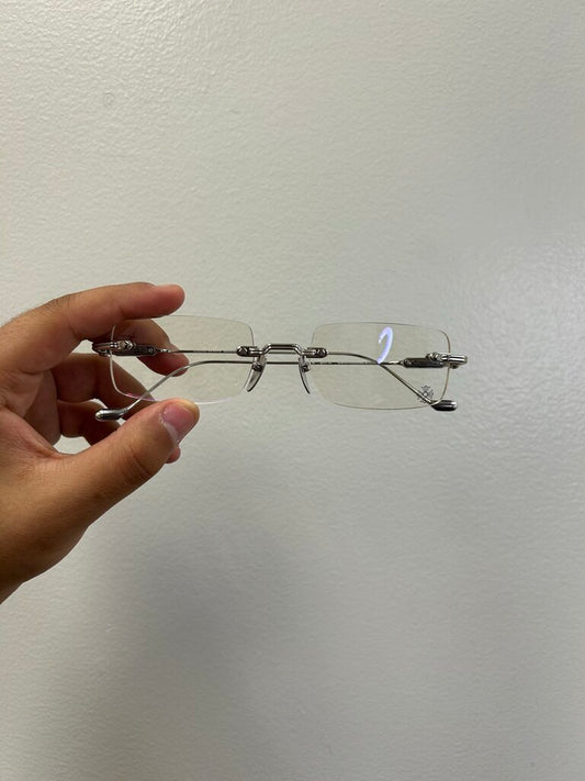 Preowned Chrome Heart Soffffffers II Clear