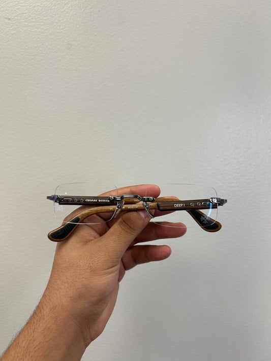 New Chrome Heart Deep 1 Wood Clear Frame