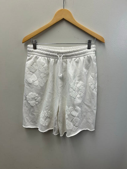 New Denim Tears White Wreath Shorts Size Small