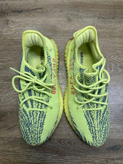 Preowned Yeezy 350 Frozen Yellow Size 10