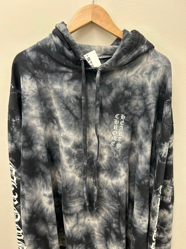 Preowned Chrome Hearts Tie Dye Hoodie Size XXL