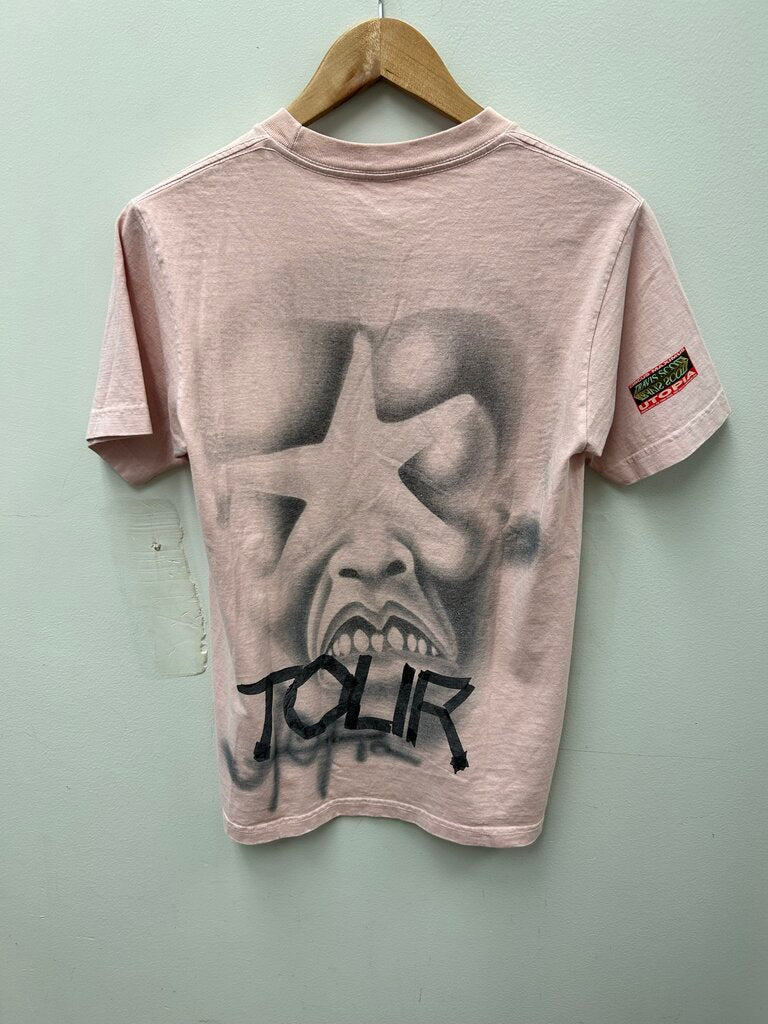 New Travis Scott Tour Pink Tee Size Small