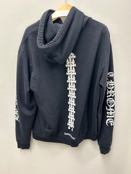 Preowned Chrome Hearts Black Pullover Hoodie sz.M