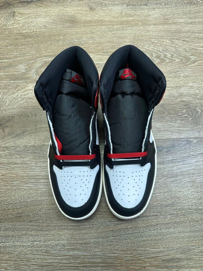 New Jordan 1 Bred Toe Size 12.5