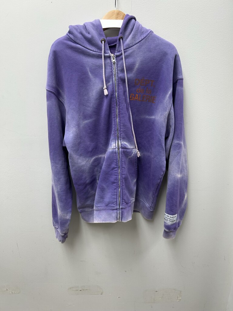 Preowned Gallery Dept. Purple Zip Size Large