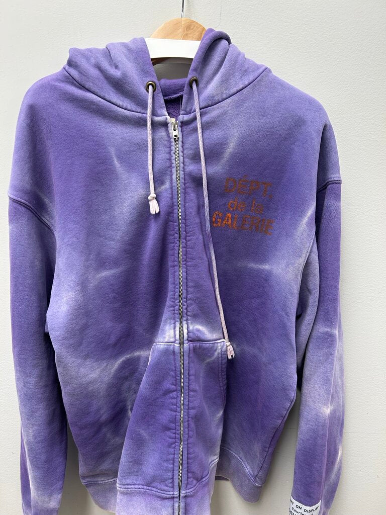 Preowned Gallery Dept. Purple Zip Size Large