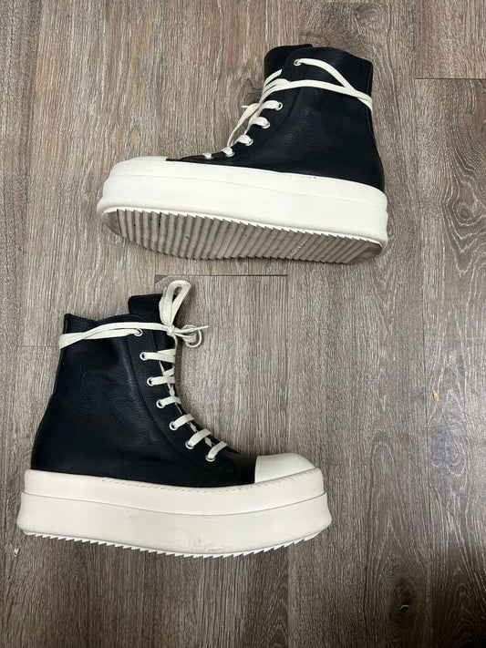 Preowned Rick Owens Double Bumper Black size 42.5