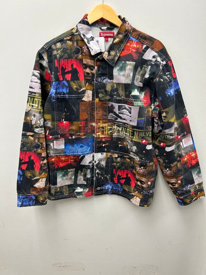 New Supreme Nas DMX Belly Denim Jacket sz.L
