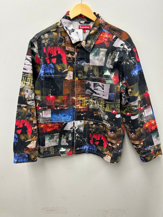 New Supreme Nas DMX Belly Denim Jacket sz.L