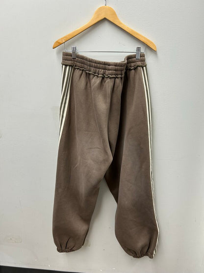 Preowned GV Brown Cream Baggy Jogger stripe Sweats sz.XL