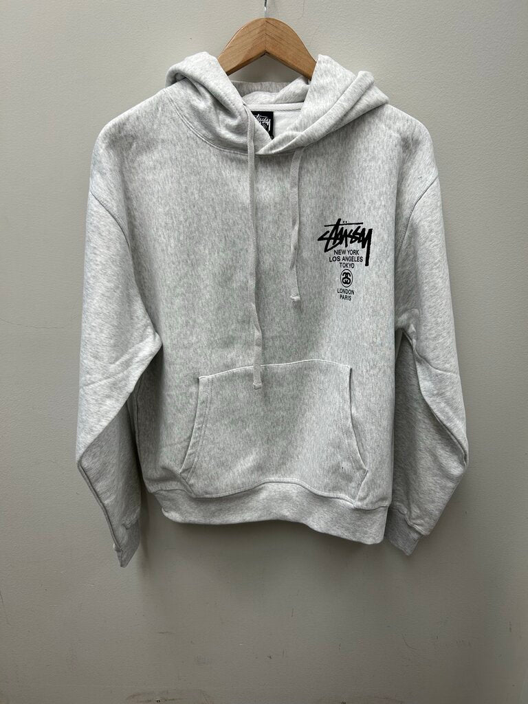 New Stussy Grey Hoodie Size Small